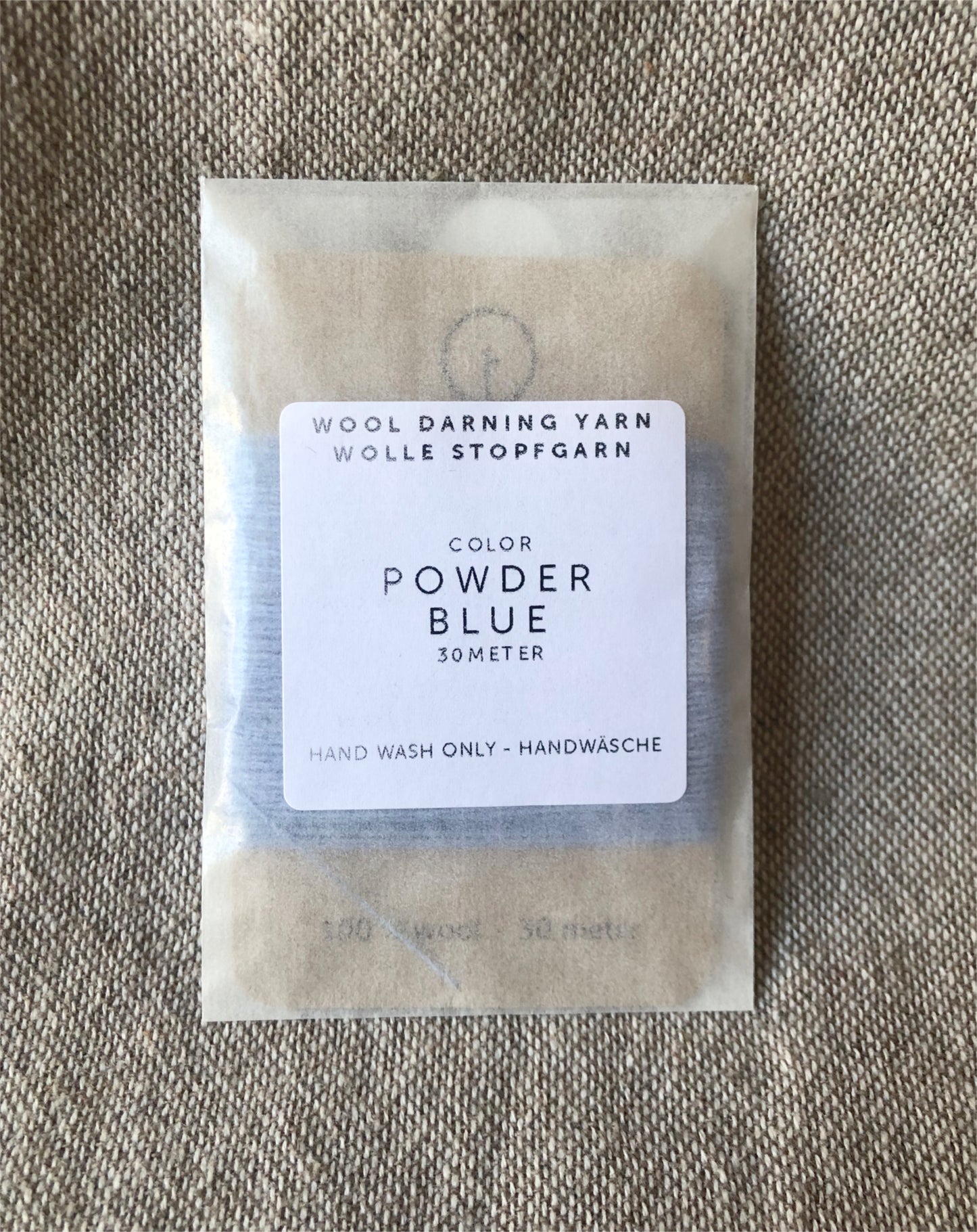 Darning yarn P O W D E R B L U E