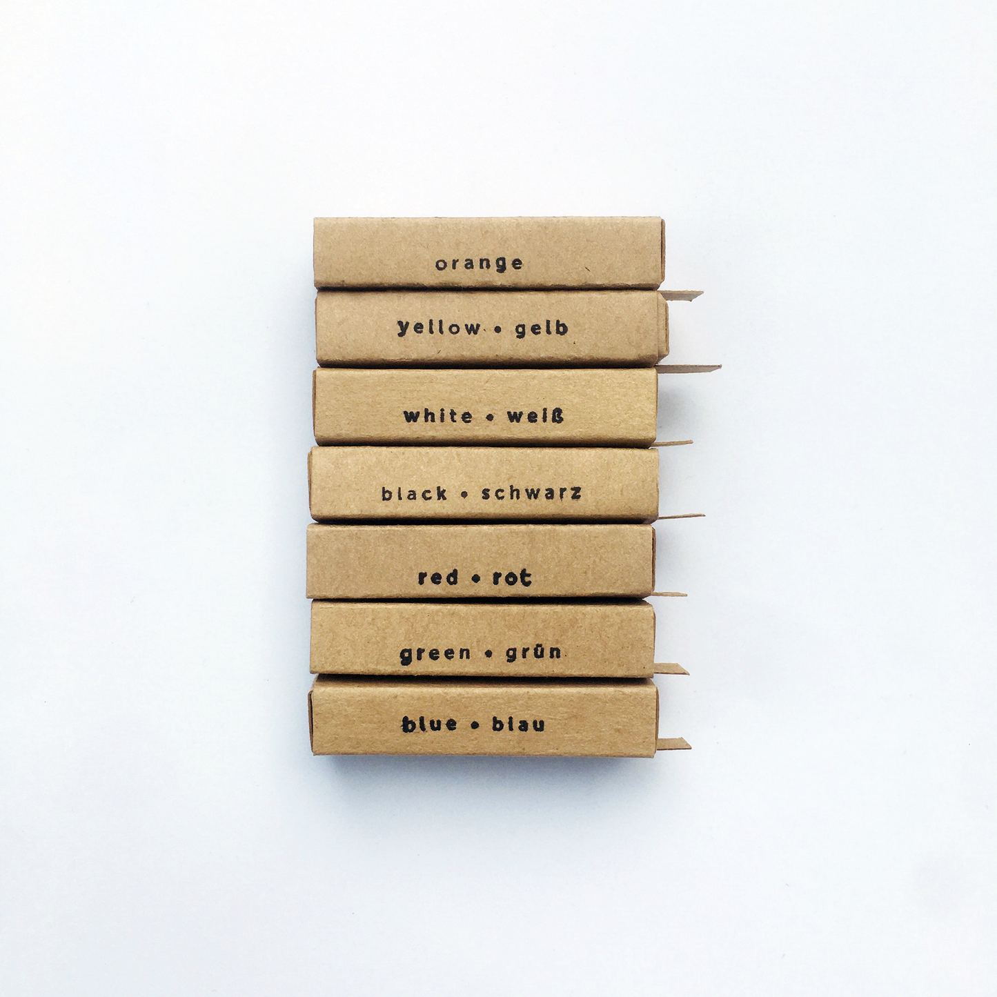 Glass Head Pins · ORANGE · S