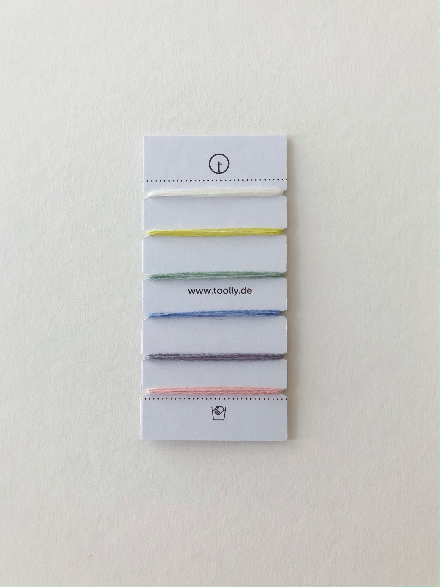 100% Wool Darning Yarn Colour Cards showing pastel, neutral, and vibrant shades for mending, embroidery, and decorative stitching.