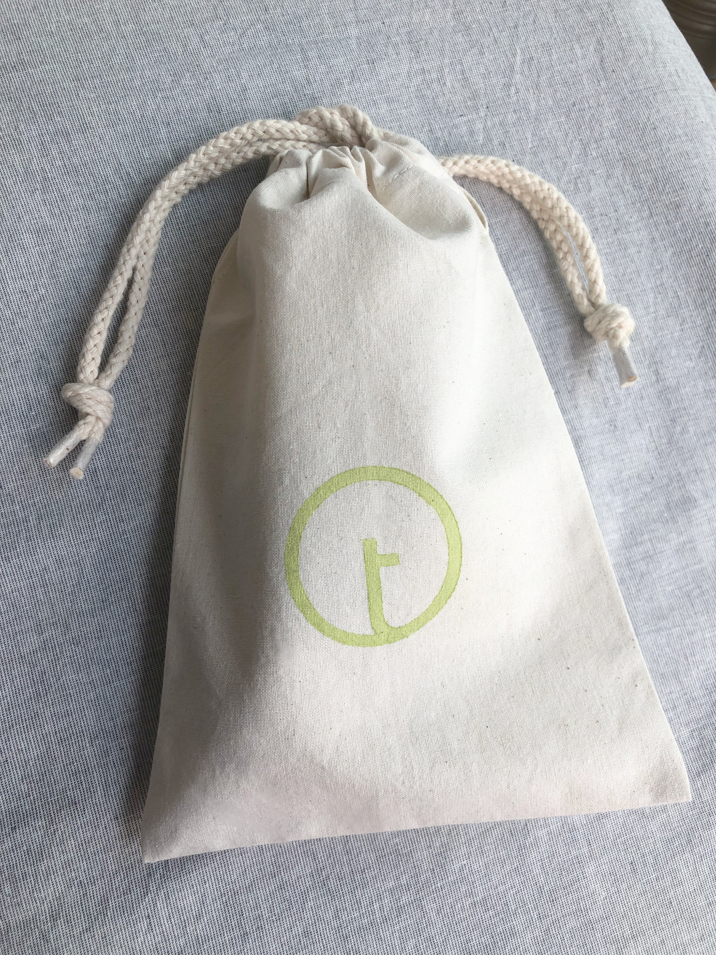 Organic Cotton Drawstring Pouch