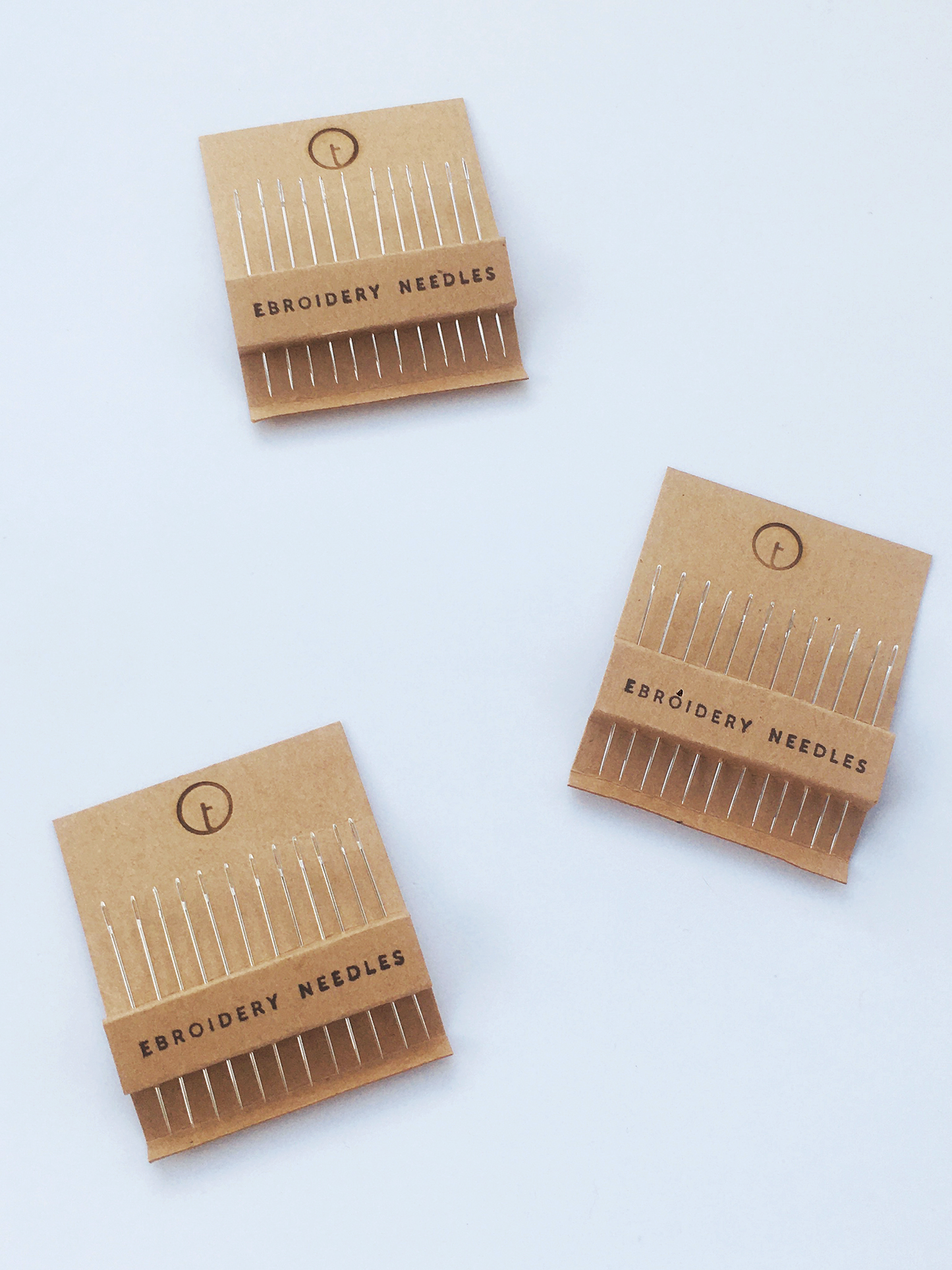 Embroidery Needles - Sharpes Needles with long eye