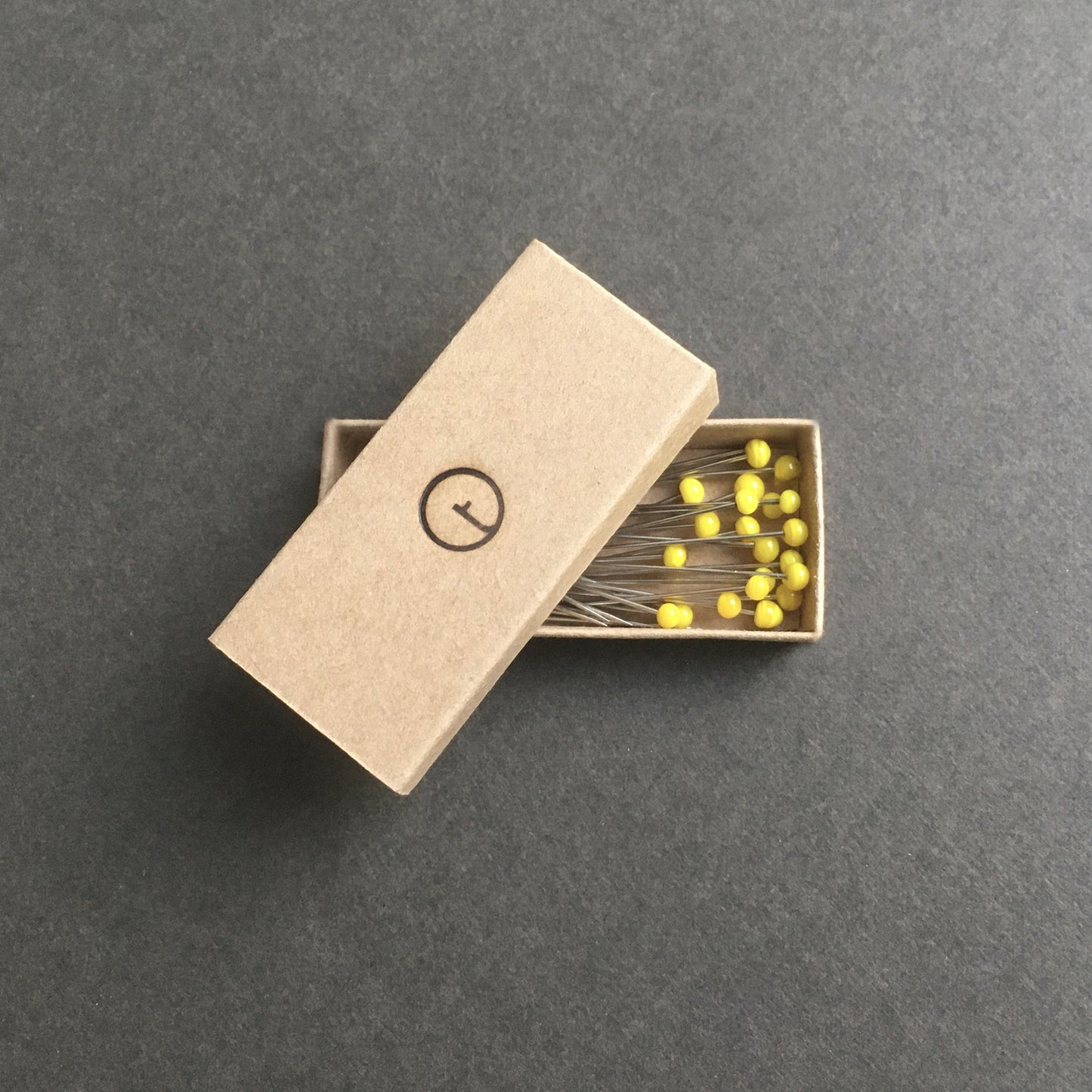 Glass Head Pins · YELLOW · S