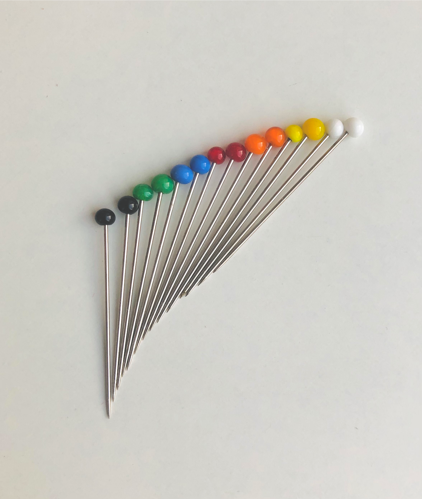 Glaskopfnadeln – BUNT • L