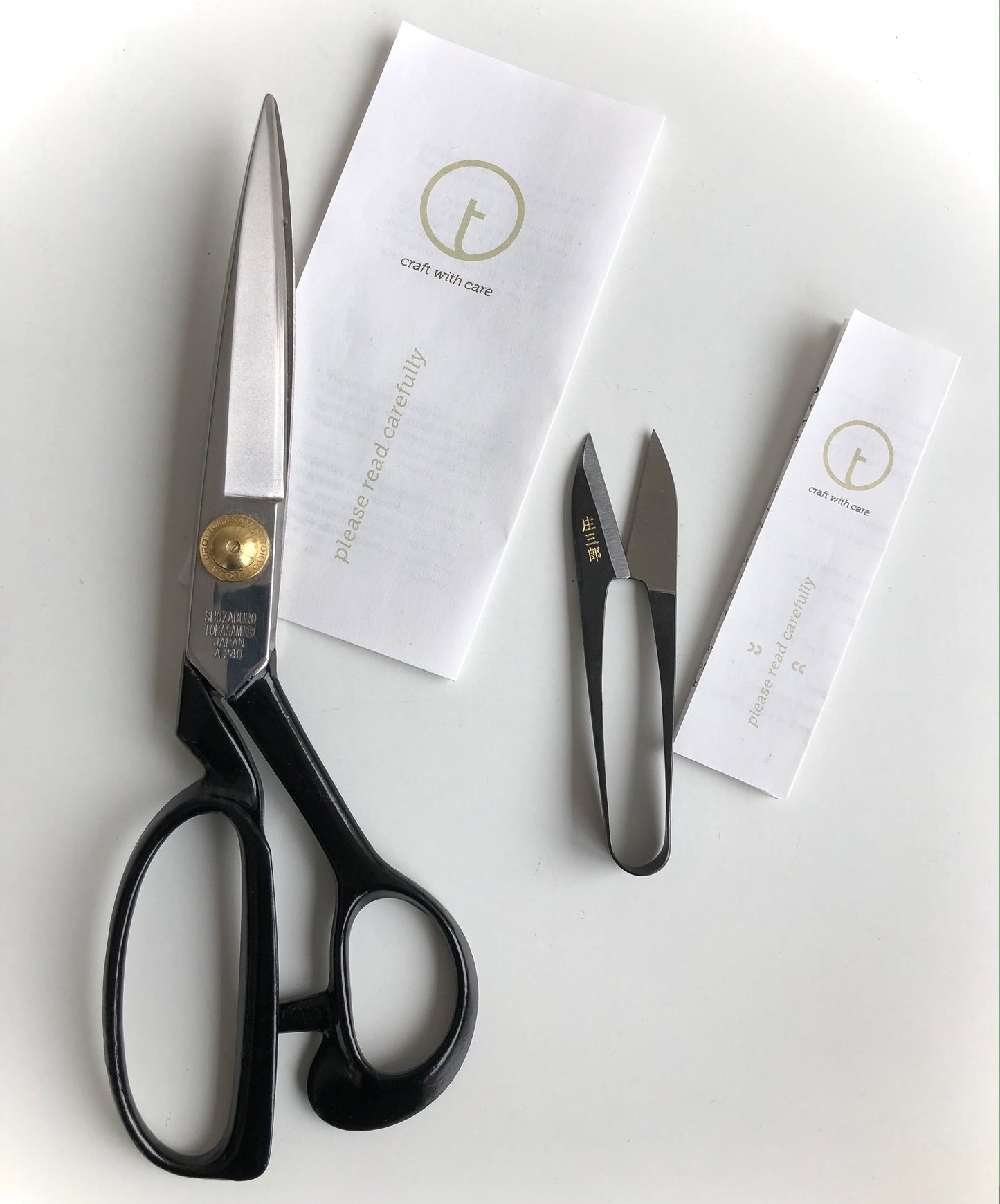Shozaburo Japanese Thread Scissors and Tailor Shears