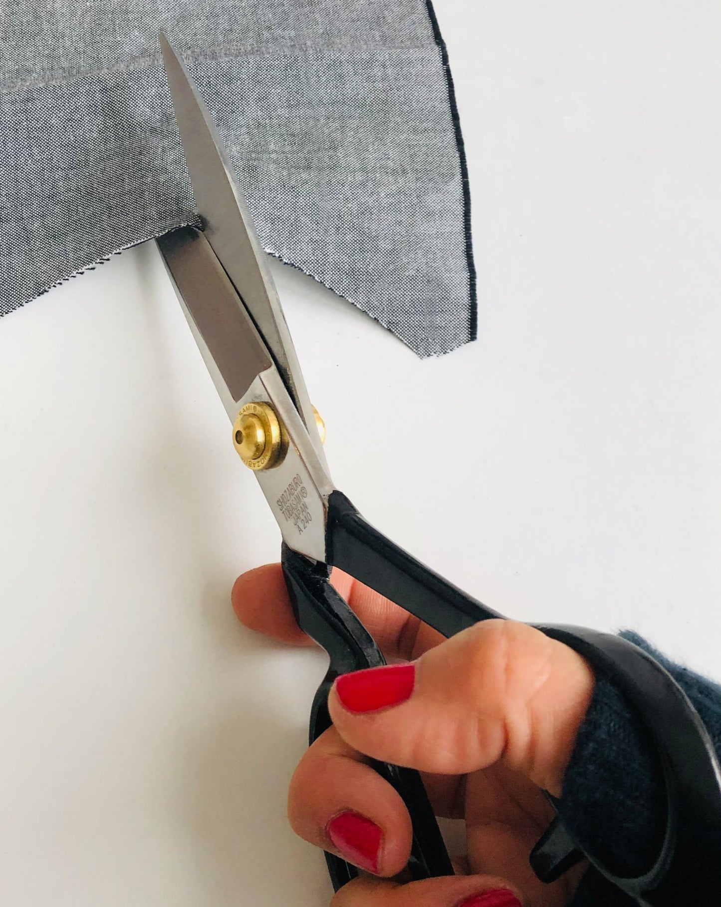 Japanese Tailor Shears from SHOZABURO