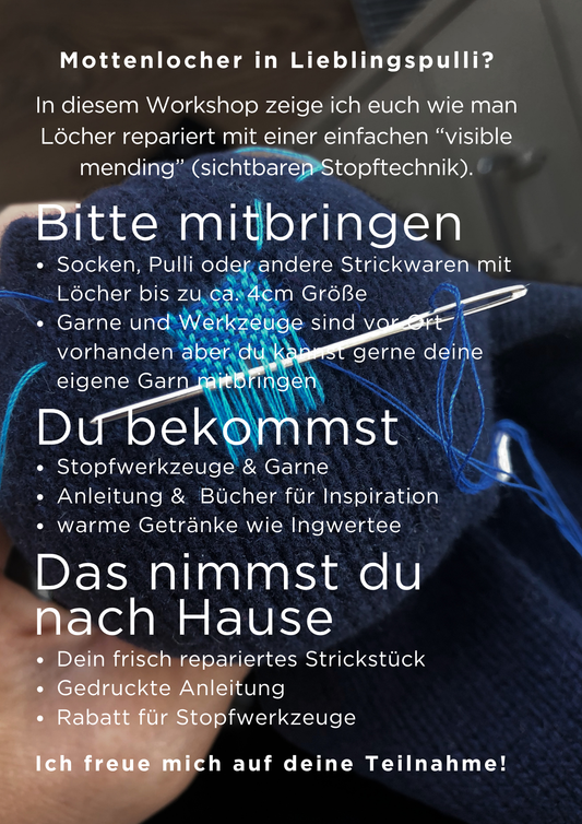 Visible Mending Stopfkurs 10.10.2026