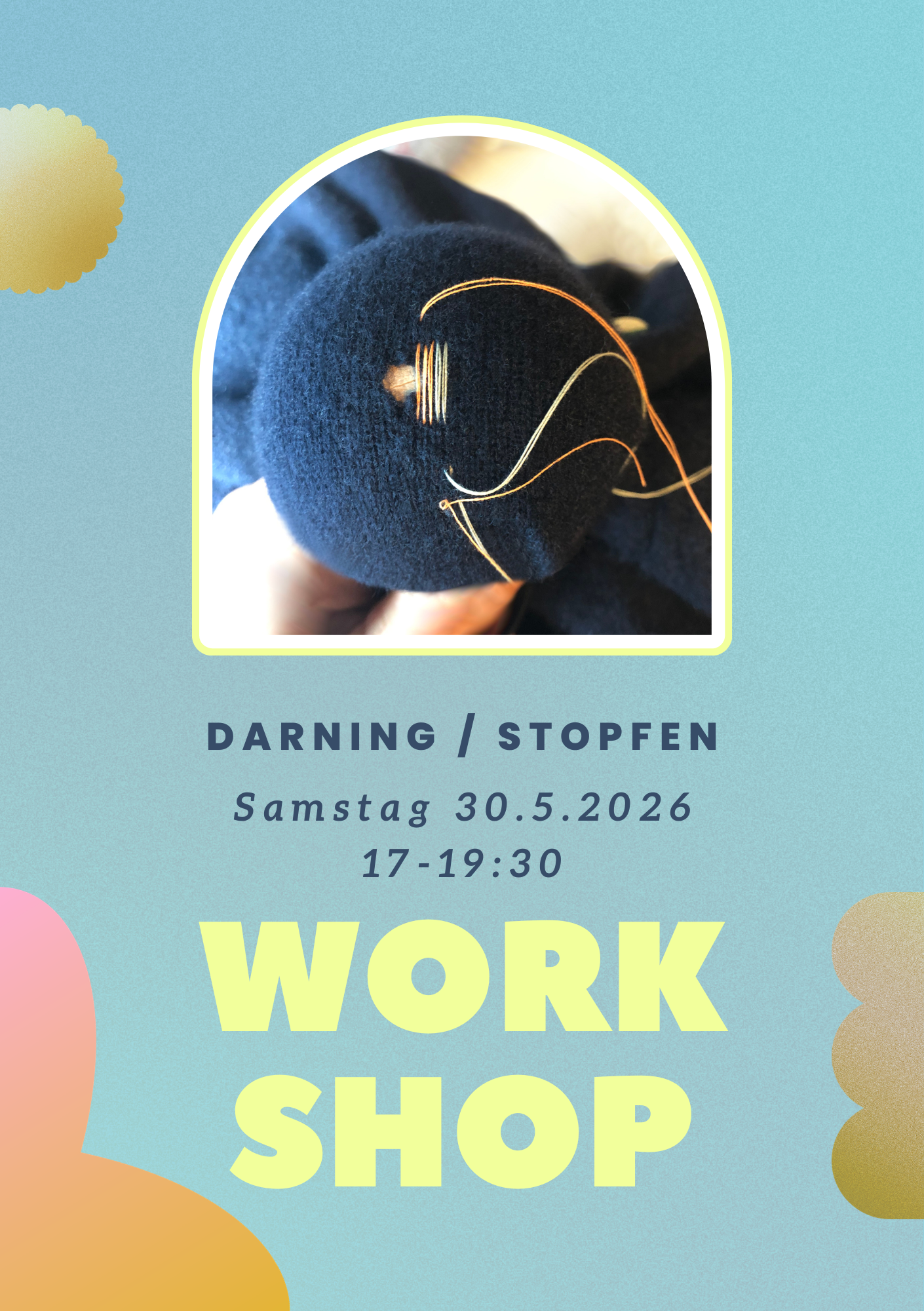 Visible Mending Stopfkurs 30.5.2026