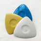 High-quality Japanese tailor's chalks are favored by professional tailors worldwide for their precision and smooth glide on fabrics. They are designed to retain their sharp edge, allowing for precise marking of fine lines, curves, and complex patterns. 