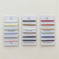 Darning yarn - Color Sample Card