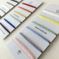 100% Wool Darning Yarn Colour Cards showing pastel, neutral, and vibrant shades for mending, embroidery, and decorative stitching.