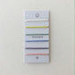 100% Wool Darning Yarn Colour Cards showing pastel, neutral, and vibrant shades for mending, embroidery, and decorative stitching.