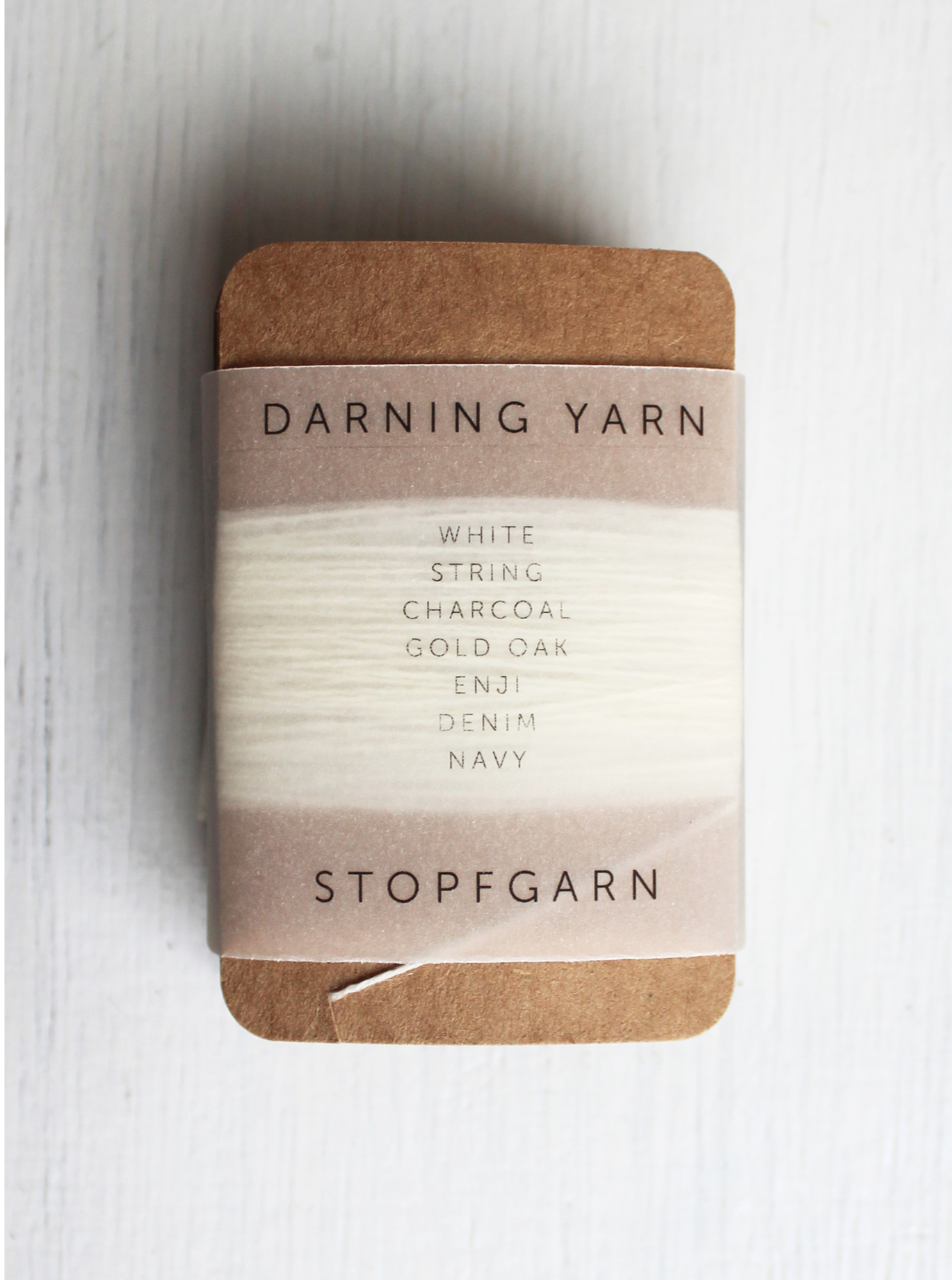 Darning Kit with Darning Egg ∣ Wool 100% Darning Yarns ∣ Socks
