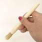 Organic shape of wood all purpose brush fits nicely in hand. Light weight, all natural and practical.