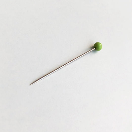 Glass Head Pins · GREEN · M