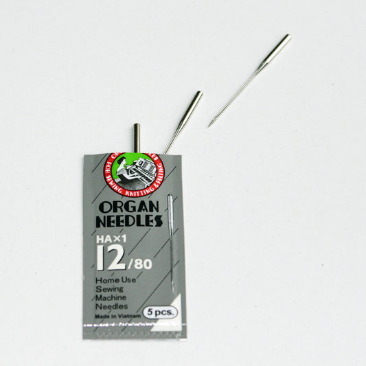 Sewing Machine Needles - ORGAN AIR TIGHT HAx1 12/80