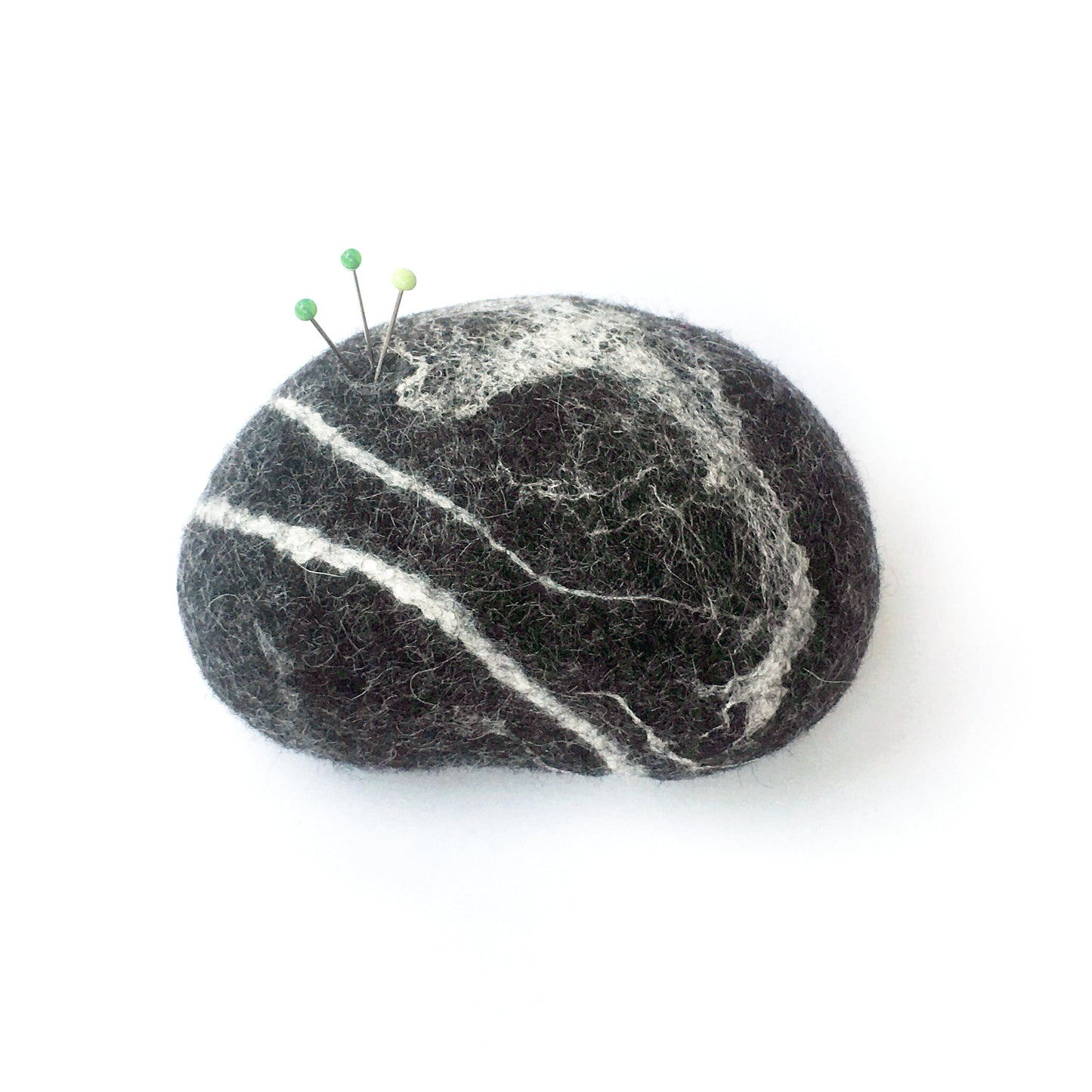 Felt Pebble Pincushion - Size L